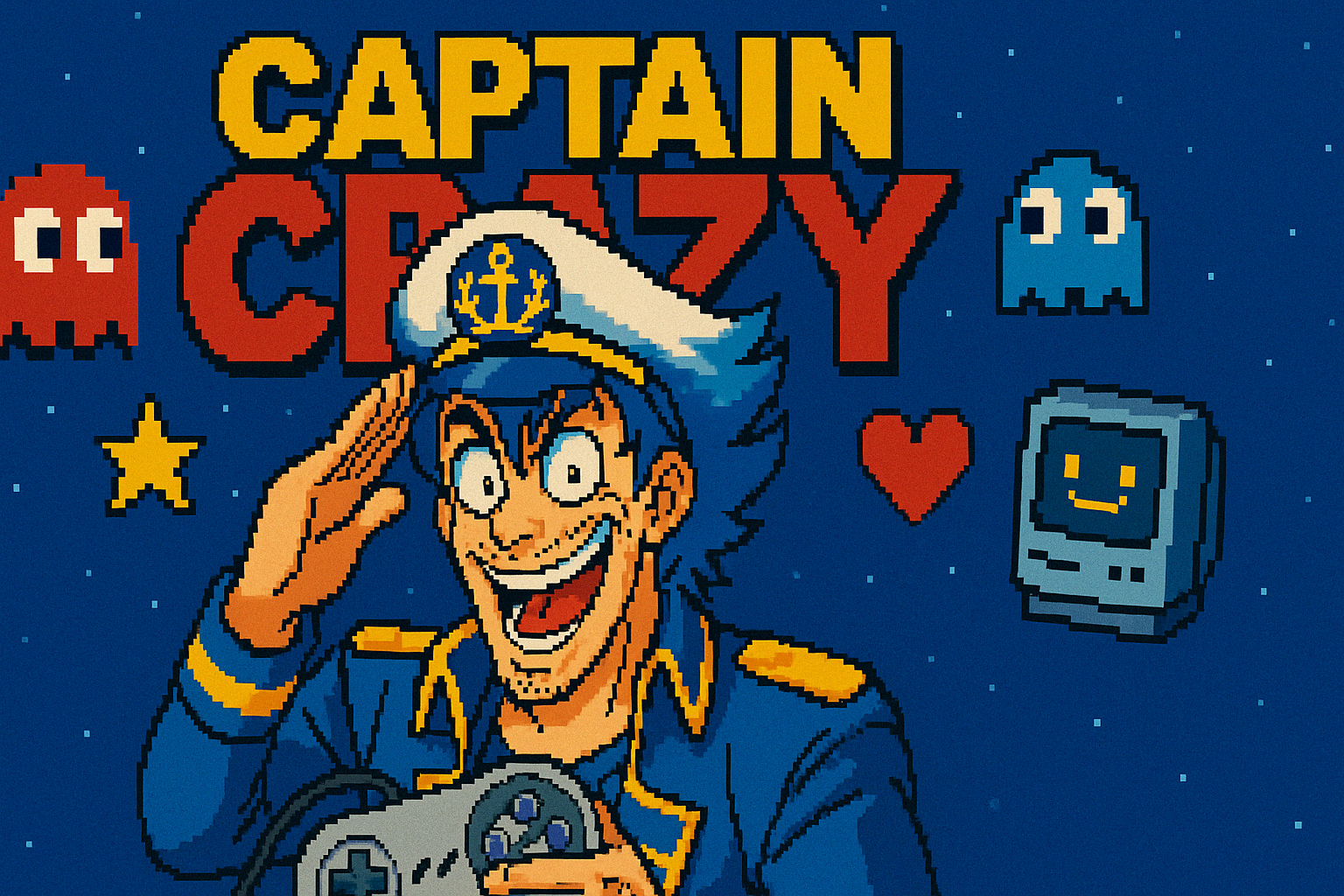 Captain Crazy Banner
